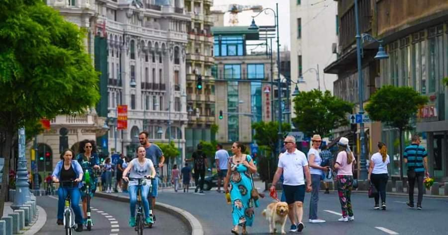 Gca Apart Victoriei Bukurešť Exteriér fotografie